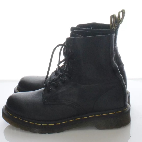 Doc martens $ 170 Sz 6 Women Leather Pascal Lace Up Boot In Black - Picture 3 of 7